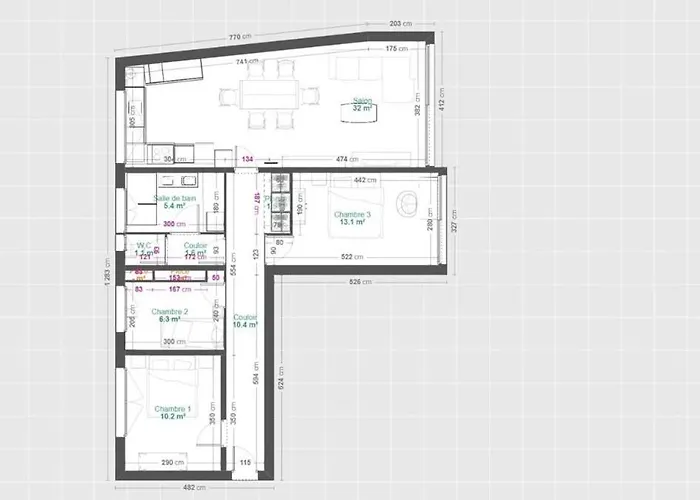 شقة Vue Sur D'olonne - 6 Personnes *